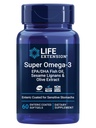 Life Extension Super Omega-3 EPA/DHA ribje olje, Sezam Lignans & Olive Extract – Health Health, Brain Health, Vnetje Health Support, Gluten-free, Enteric-Coated, Non-GMO, 60 Softgels