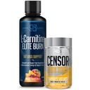 Censor NDS Nutrition Fat Loss-Body Toner s CLA (90 Softgels) & Siren Labs L-Carnitine Elite Burn Fat Loss Podpora Malibu Beach Blast 3000 mg (32 Servings)