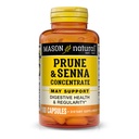 MASON NARAVNA Prune Senna koncentrat, naravna zelenjava Odvajalo za regularnost in podpira Bowel & Prebavne funkcije, 100 kapsul
