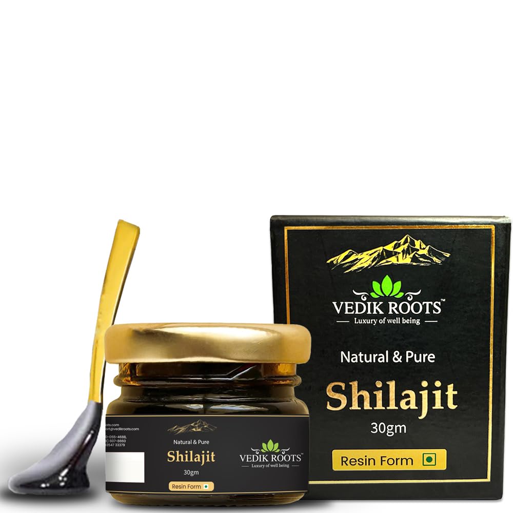 Čisti himalajski shilajit resin – zlata stopnja 800mg 