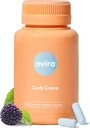 Ovira Curb Cravings dodatki - vsebuje CHRONOBLOCK, Energy Support kapsule, Nutritional Supplements za moške in ženske, Chromium-100mg