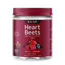 Snap dopolnila Heart Bees Organic Beet Root Soft Chews, Kardiovaskularna podpora Dopolnilo za moške in ženske, CoQ10 & Red Spinach, Heart Health & Circulation Podpora, Sugar Free, Mešane Berry, 60 Chews