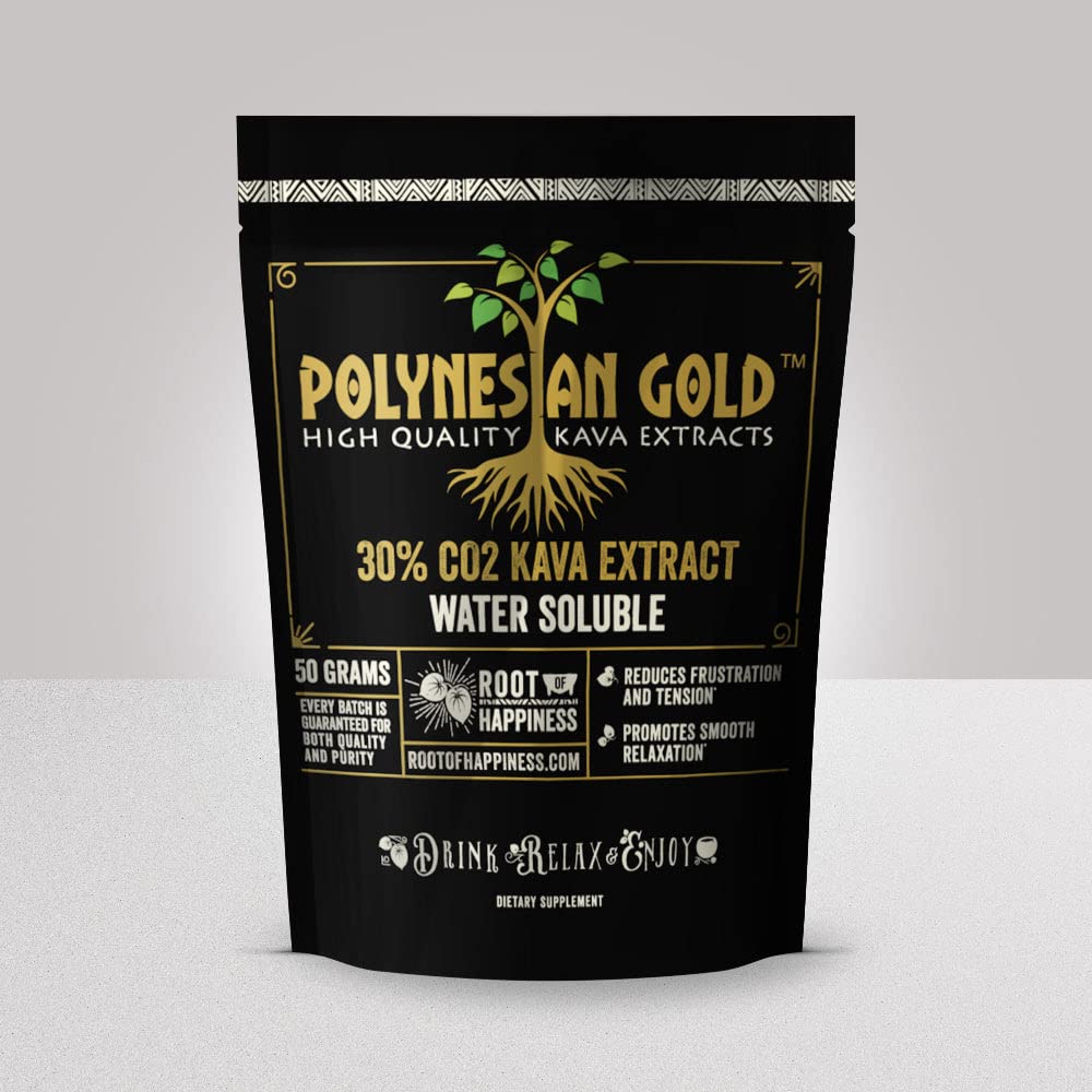 Polinezijsko zlato TM voda topen Co2 Kava ekstrakt- 50g vrečka