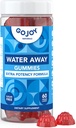 GOJOY Water Away Gumies – naravna diuretična podpora za zadrževanje vode in hidracijo ravnotežje – Zeliščna Formula z Dandelion – 60 Veganski Gummies