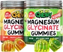 Magnezij Gummies paket – 2 steklenice (60 vsak) – Apple Kiwi & Ananas oranžna