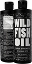 Wild Foods Liquid Omega 3 ribje olje dopolnilo, Lemon, 16 oz (2 pk) 