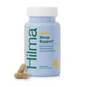 Hilma Sleep Aid Oblikovana z magnezijem in L-Theanine, Naravna pomoč za spanje za odrasle, da vam pomaga zaspati in ostati spanje Melatonin-free, ne-Drowsy Naslednji dan Formula, 50 Veganske kapsule