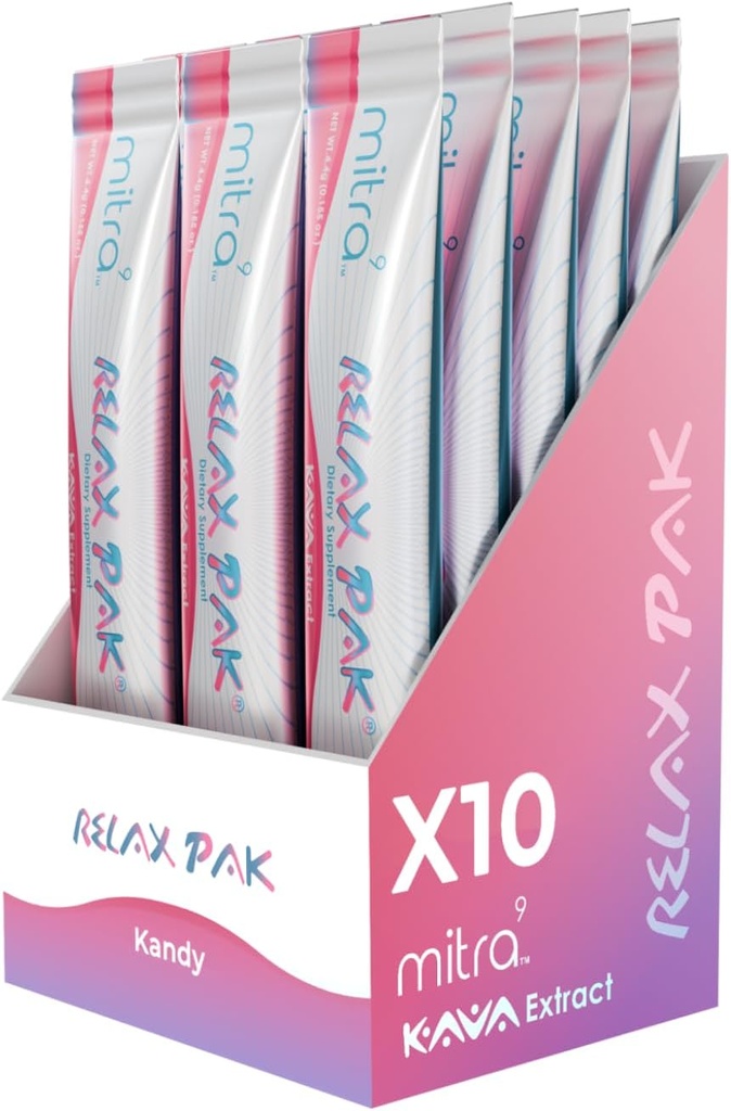 Mitra9 Kava Powder RelaxPak - Kandy Kava Ekstrakt Powder Packets 