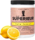 Superieur Elektroliti – Rastlinski elektrolitski dodatek w/Sea Minerals for Hydration & Recovery – Keto prijazno, Non-GMO, Zero Sugar, Vegan Zdrav športni napitek v prahu – Lola Lemon (70 strežnice)