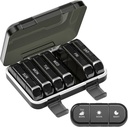 Tedenske tablete Organizator 3 krat na dan, 7 dan Prenosne tablete Škatla za tablete, vitamini, ribje olje, zdravila, dodatki (3x7 črna)
