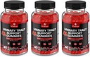 Močna brusnice Gumies 1500mg z D Mannoza - urinarni trakt Zdravje za ženske & moške, urinarna Flush & Bladder hitro deluje podporo dodatki s Hibiscus prahu, 180 Count