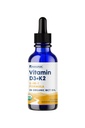 NativePath D3K2 Tinktura – 2000IU Vitamin D3 in vitamin K2 dodatek z organskim MCT oljem – 1 Fluid Ounce – Hitra biorazpoložljivost Multivitamin za kosti moč in skupno telo Wellness, 30 Servinges