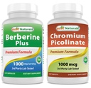 Best Naturals Berberine Plus 1000mg & Krom Pikolinat 1000mcg