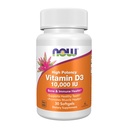 NOW Foods Supplements, Vitamin D-3 10.000 IU, Najvišja moč, Strukturna podpora*, 30 Softgels