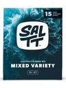 SALTT Electrolytes Powder Packets (All Things Mixed Variety Pack - 15 Flavors) 15 Sticks - Easy Dissolve, No Clumping - Essential Minerals - Hydration Packets - Zero Sugar, Gluten Free, Vegan & Kosher