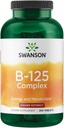 Swanson Vitamin B-125 Complex 250 zavihkov