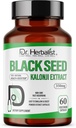 Dr. HERBALIST črni ekstrakt semena 350mg – 60 Veganske kapsule 