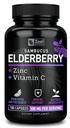 Zeal Naravne Max Jakost Bezgove kapsule + cink + vitamin C 