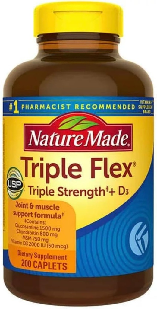 Narava narejena TripleFlex Trojna moč Caplets (200)
