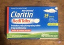 Claritin RediTabs 24 ur Alergija Medicina, Ne- Motna Alergija Relief, Loratadin Antihistaminiki tablete, 60 Število