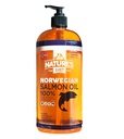 Narava je prehrana Pet 32 oz Norveški Salmon Oil Psi in mačke - Naravna podpora za skupno delovanje Imunsko srce zdravje Appetite Skin & Coat Omega 3 6 9 Tekoča hrana Topper EPA DHA Maščobne kisline