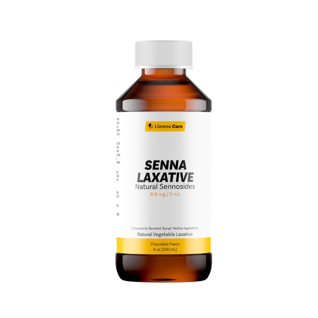 Senna Liquid Sennosides Senna Laxative by Llorens Care 8,8 mg. 5 ml. Narejena iz naravnih senozidov. Liquid Laxative Alleviate zaprtje in zagotoviti pomoč. Senna Syrup