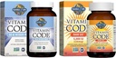 Vrt življenja Moških 50 & Wiser Surovo polno hrano Multivitamin, Vitamin D3 5000 IU & Vitamin Code Surovi vitamini