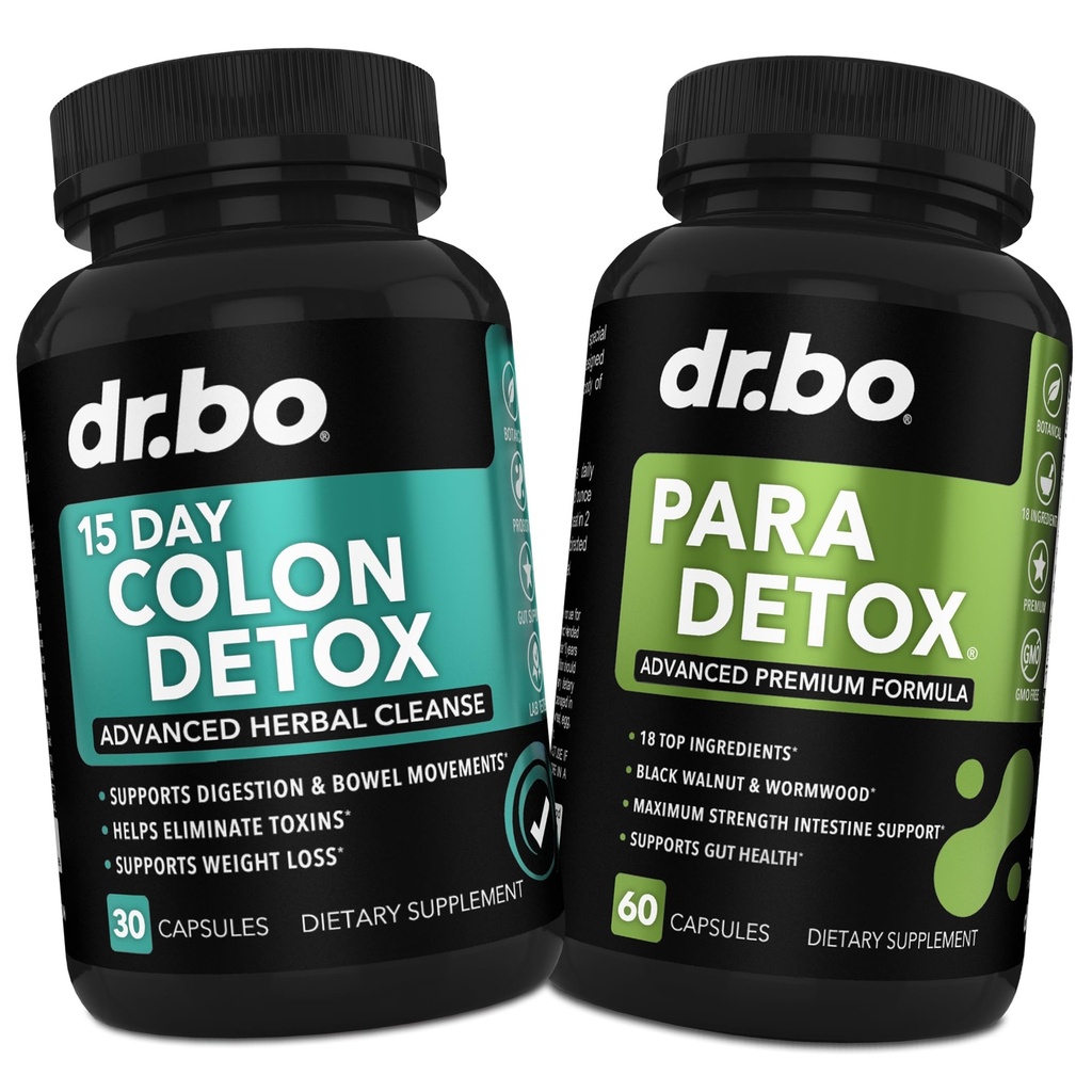 Colon Cleanser Detox & Črevesni dodatek - 15 Day Colon Cleanse tablete s probiotik, Wormwood, črni Walnut, Psyllium, Aloe kompleks - Bowel gibanja dopolnila za trebuh Bloating Gut podporo