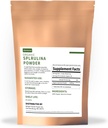 Organski Spirulina prašek, Non-GMO, USDA Certified, Superfood z visokimi beljakovinami, povečanje energije, izboljšanje imunitete, posamezni paket
