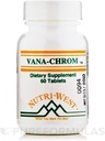 Vana-Chrom - 60 tablet Nutri West