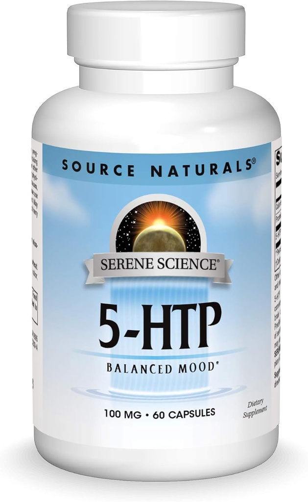 Vir Naturals Serene Science 5-HTP 100 mg - 60 kapsul