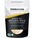 Terrasoul Superfoods Ekološka posuta Rjave riževe beljakovine v prahu, 1,5 funta