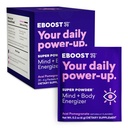 EBOOST Super Energy Powder Drink Mix, Ne-GMO Elektrolitni dodatek, obremenjen z vitamini (Acai Pomegranat), 0.2 Ounce (pak 20)