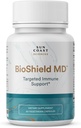 SUN COAST ZNANOSTI BioShield MD iz Premium Immuniteta Podpora z vitaminom C, vitaminom D, cink, za fokus, jasnost, sklepov Zdrava in mišice okrevanje (60 kapsul)