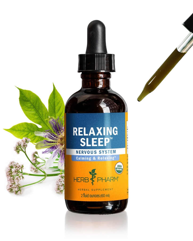 Herb Pharm Sproščujoče spanje Zeliščna formula z Valerian Liquid Extract - 2 Oz
