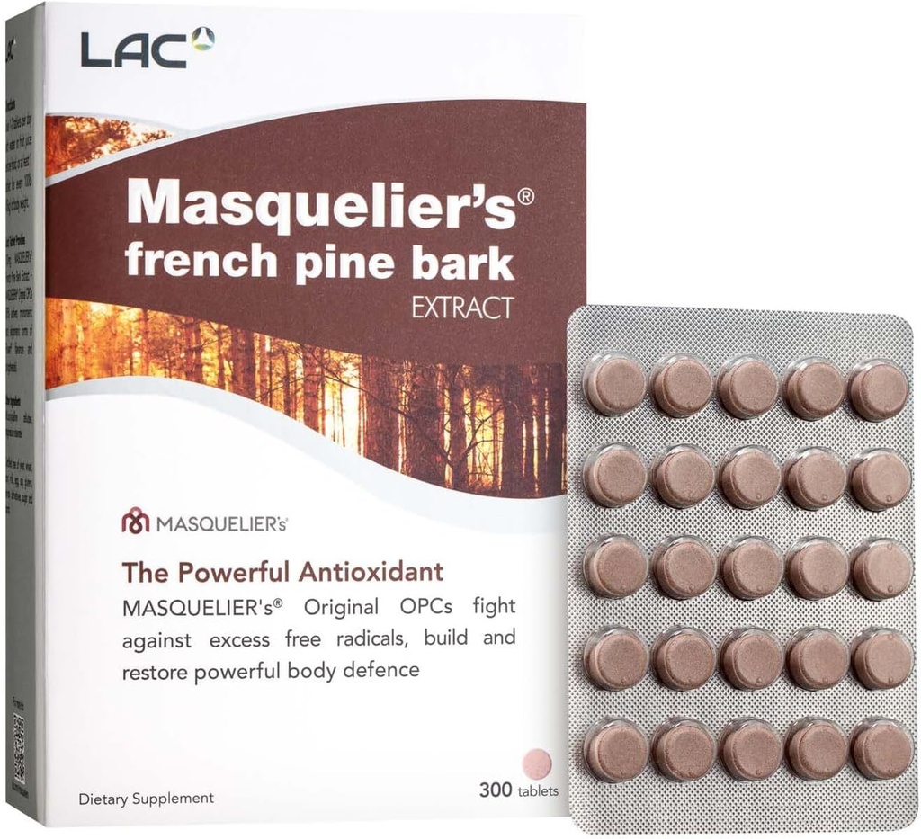 LAC Masquelier's French Pine Bark Extract (300 tablet)