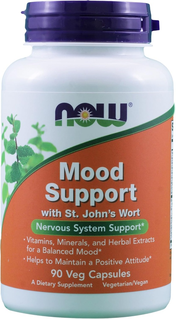 Zdaj hrana Mood podpora s St Johns Wort 180