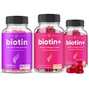 NutraChamps Popolna Biotin paket za lase, kožo in nohte. Biotin in Biotin+