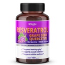 Resveratrol z grozdnim semenom + Quercetin Berberine + Mlečni opornik močno proti staranju - ZDA Made & Tested (150-dnevno oskrbo (Pack of 1))