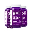 Goli Dreamy Sleep Gummy - 180 Count - Melatonin, Vitamin D, Magnezij, in Lemon Balm ekstrakt - želatina-free, Gluten-free, Vegan & Ne-GMO