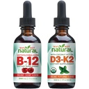 Zakaj ne naravni organski vitamin B12 in vitamin D3 K2 tekoče kapljice