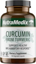 NutraMedix Curcumin - 500 mg Turmerične kapsule - spodbuja zdrav vnetni odziv, imunski sistem, podporo možganov, srca in jeter (120 kapsul)
