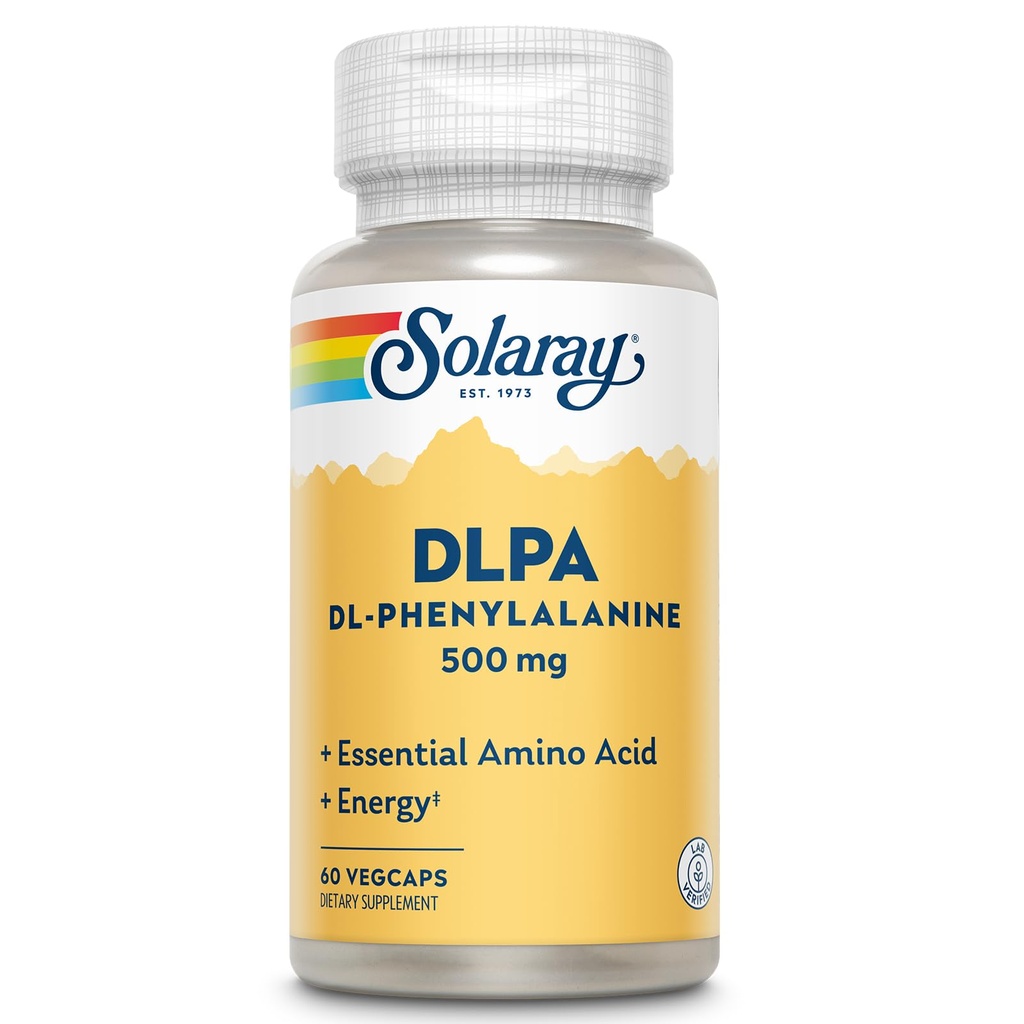 SOLARAY DL-fenilalanin, 500mg 