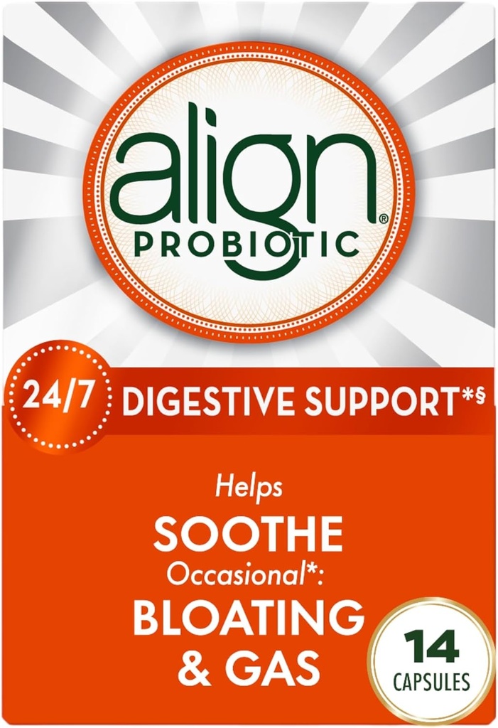 Align probiotik, probiotiki za ženske in moške, Daily probiotic dodatek za digestivno zdravje*, #1 Priporočeni probiotik za zdravnike in gastroenterologi‡, 14 Kapsule