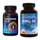 BioEmblem Antarktika Krill Oil dopolnilo kurkumin s klinično študiral TurmiPure