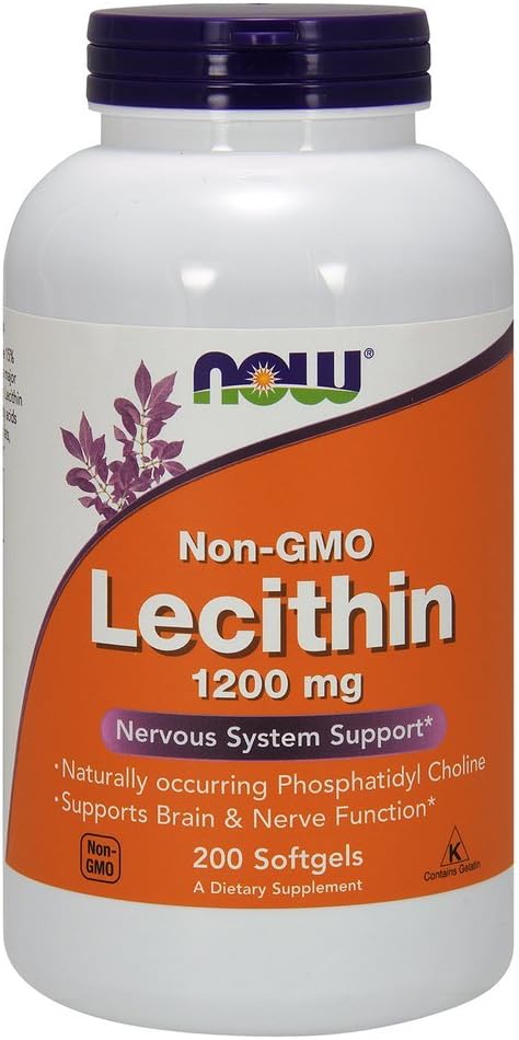 Zdaj živila Lecitin 19 Zrna, 1200 mg 200 Softgel