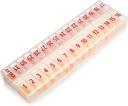 Organizator velike tablete Mesečni 32 Kompartmenti - 30 dan Tablete Organizator 1 čas na dan, Velik kompartment Box za zdravila, BPA-free Plastic, Odstranljiva Lid za enostavno nalaganje medicine, Vitamini, Počisti