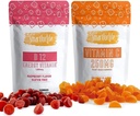 Pameten za življenje Vitamin C in vitamin B12 Vitamin B12 1500 mcg Vitamina Gummy dodatek povečanje presnove in energije povečanje imunskega sistema Vitamin C 60 Gumies Vitamin B12 dodatek 60 Gumies