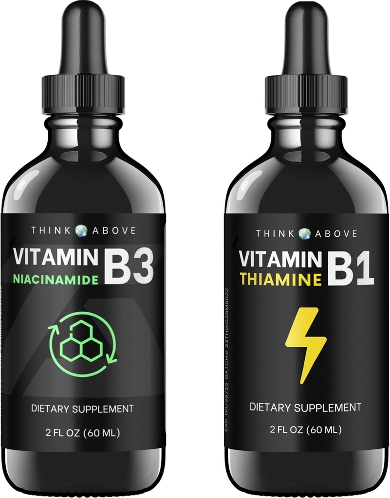 Tekoči vitamin B3 + tekoči vitamin B1-2oz 60 ml na steklenico