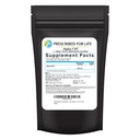 Predpisano za Life Alpha GPC prašek, L Alpha glicerilfosforilholin, holin dodatek za kognitivne funkcije, ne GSO, Vegan, Soy Free (113g)